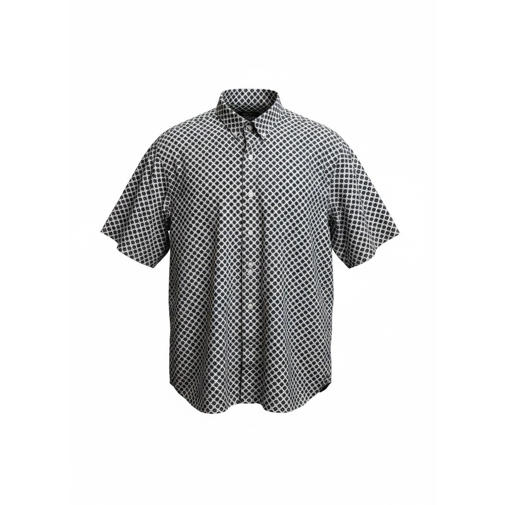 Daniel Cremieux Signature Collection Mens Cotton Floral Medallion Shirt, Size L